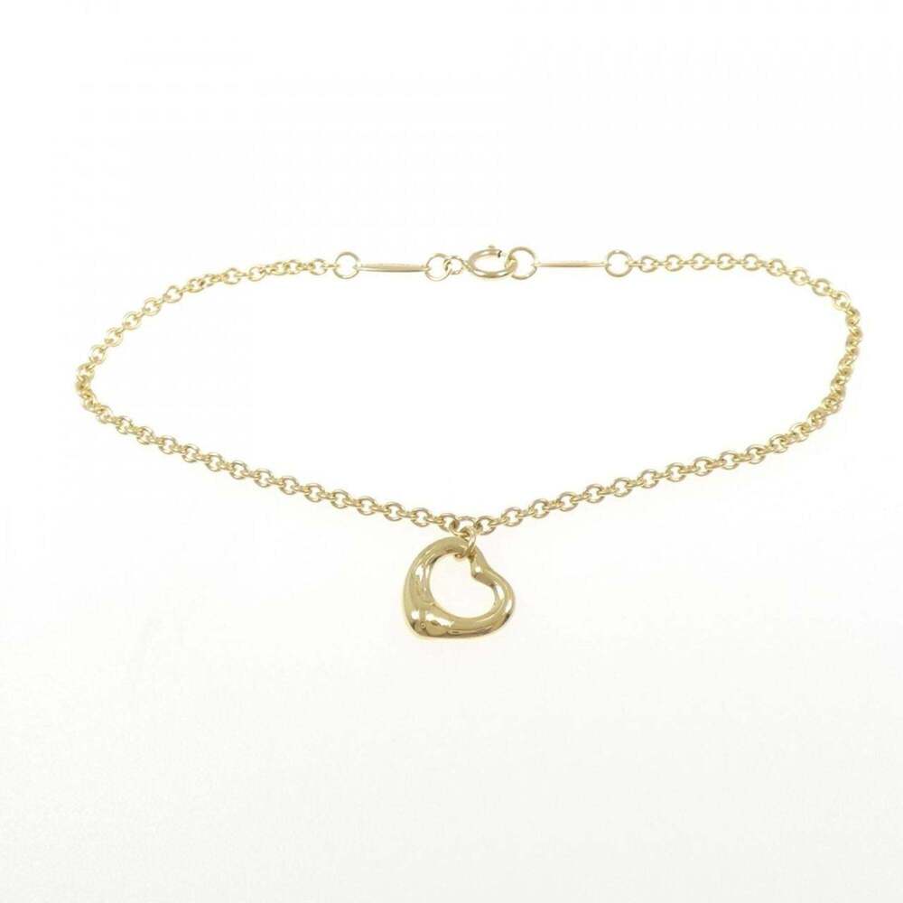 TIFFANY Gold Heart Charm Bracelet - Picture 3 of 4